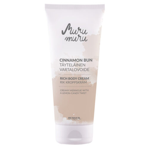 Murumuru Cinnamon Bun täyteläinen vartalovoide -tuubi, 200 ml
